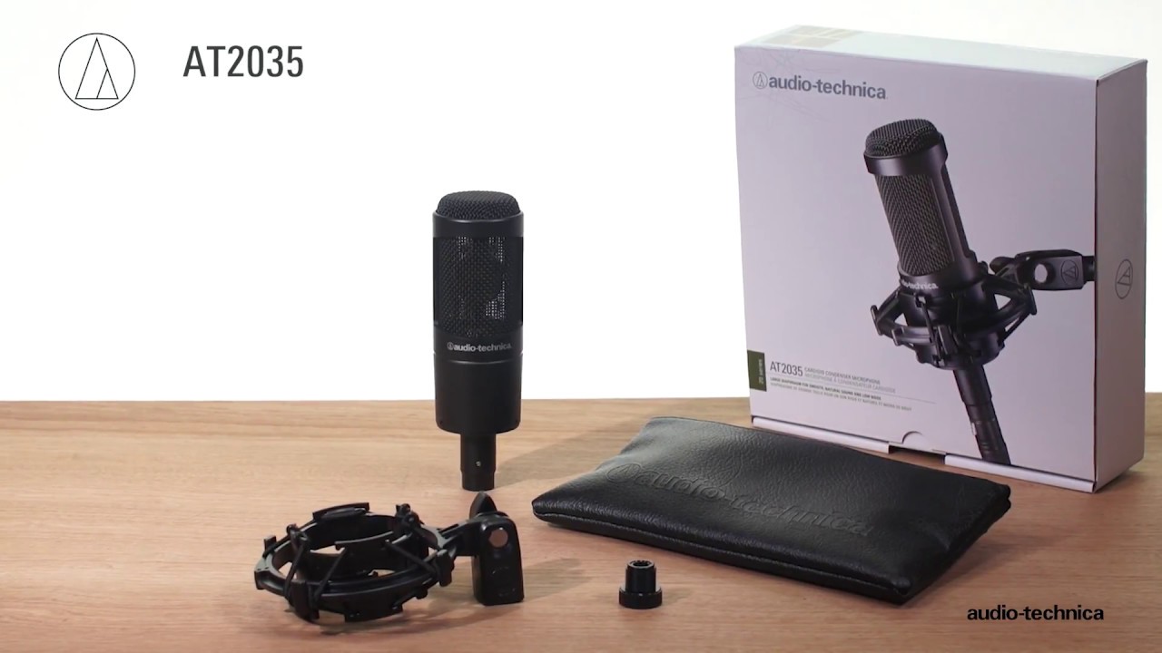 Audio-Technica AT2035 Large-Diaphragm Condenser Microphone - photo 3 - City Sounds Nairobi