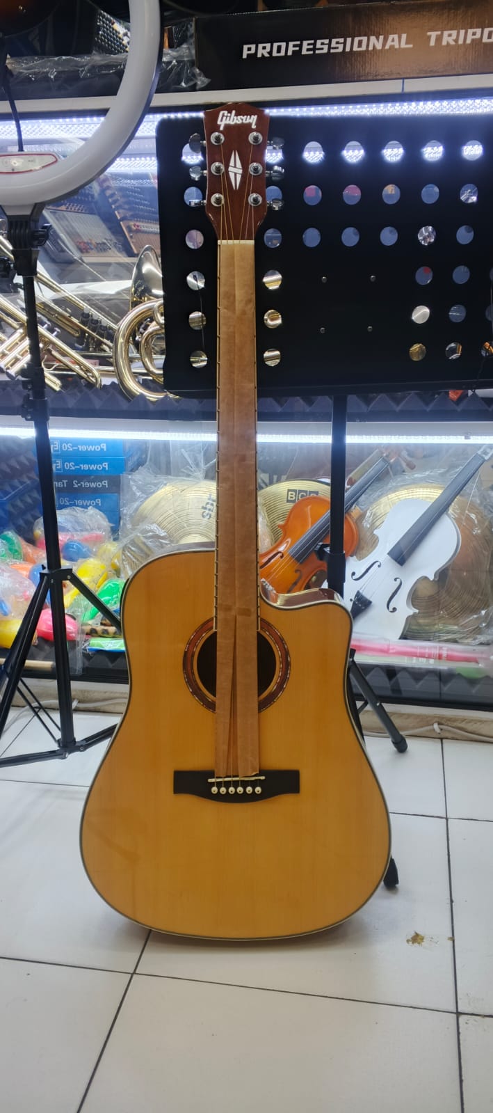 Gibson Style 41" Semi-Acoustic Guitar with Cutaway - City Sounds Nairobi