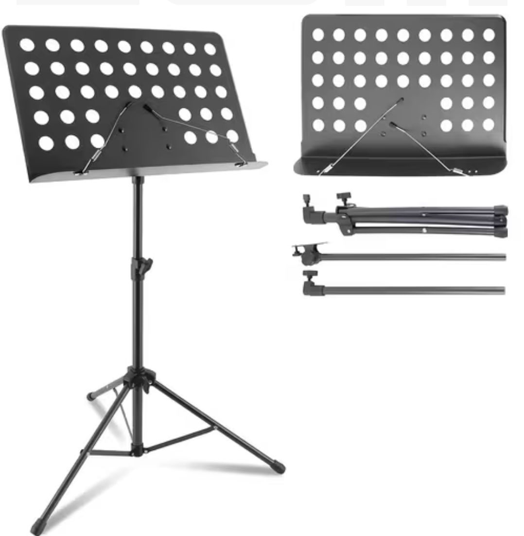Professional Adjustable Folding Sheet Music Stand with Tripod Base - City Sounds Nairobi