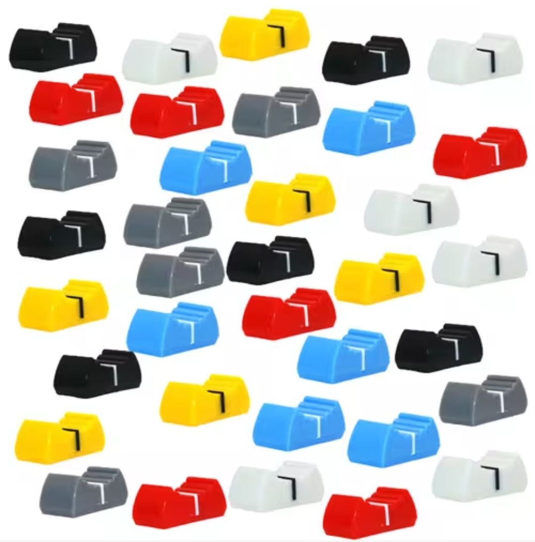 Replacement Multi-Color Fader Caps for Audio Mixing Consoles - City Sounds Nairobi