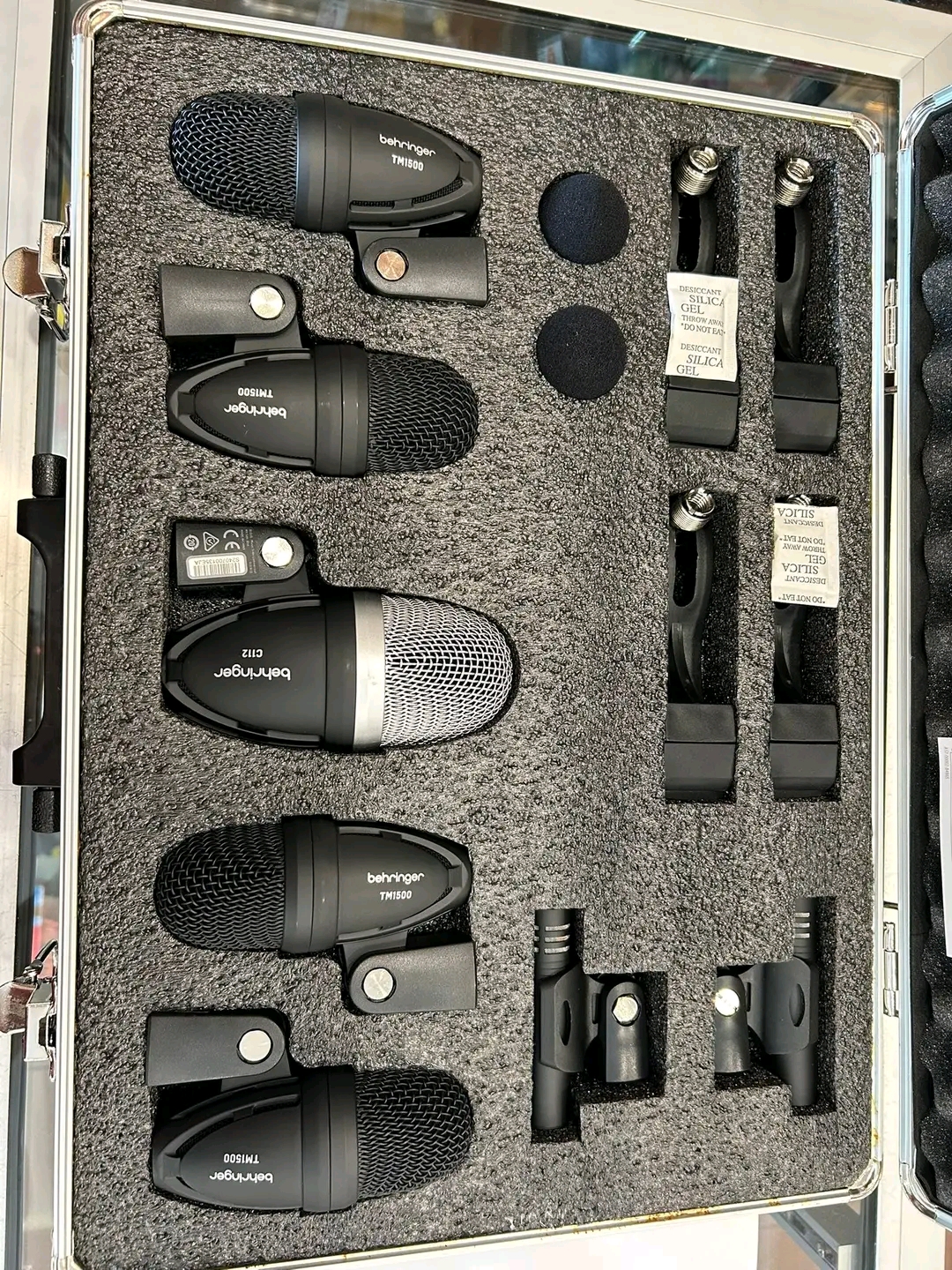 Behringer BC1500 Premium 7-Piece Drum Microphone Set with Hard Case for Studio & Live Applications - photo 4 - City Sounds Nairobi