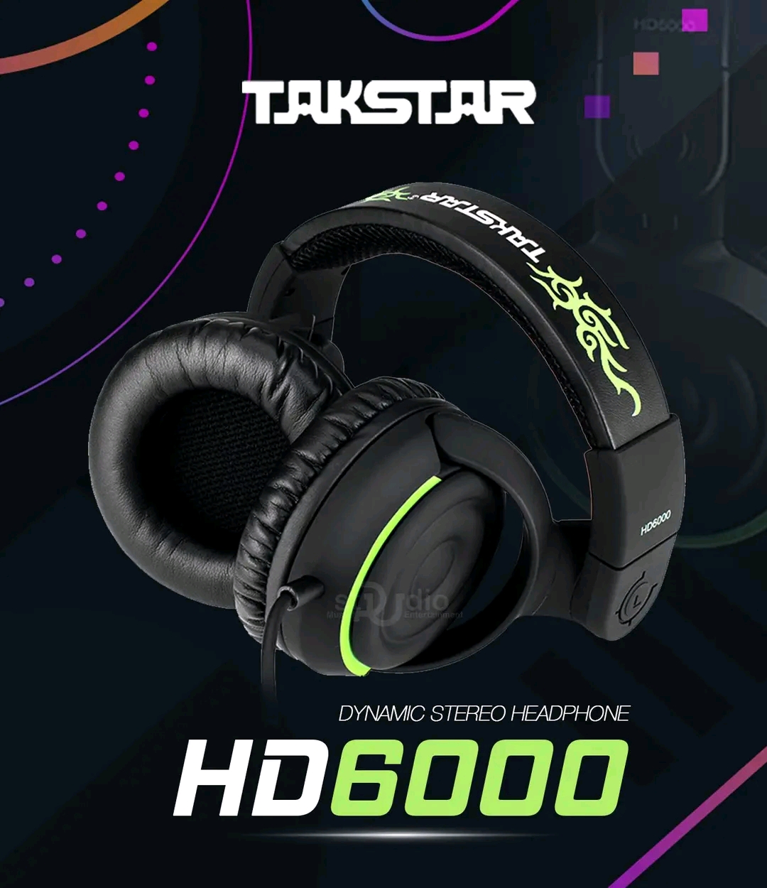Takstar HD6000 Monitor Stereo Headphones - City Sounds Nairobi