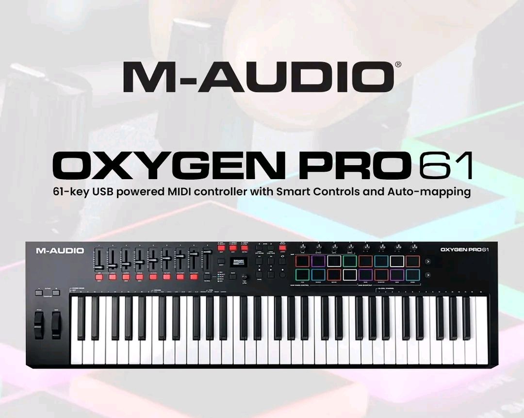 M-Audio Oxygen Pro 61 USB MIDI Keyboard - Studio Production - photo 2 - City Sounds Nairobi