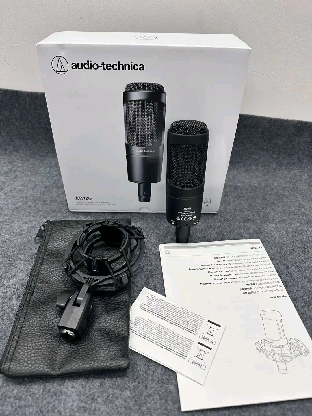 Authentic Audio Technica AT2035 condenser microphone - photo 3 - City Sounds Nairobi