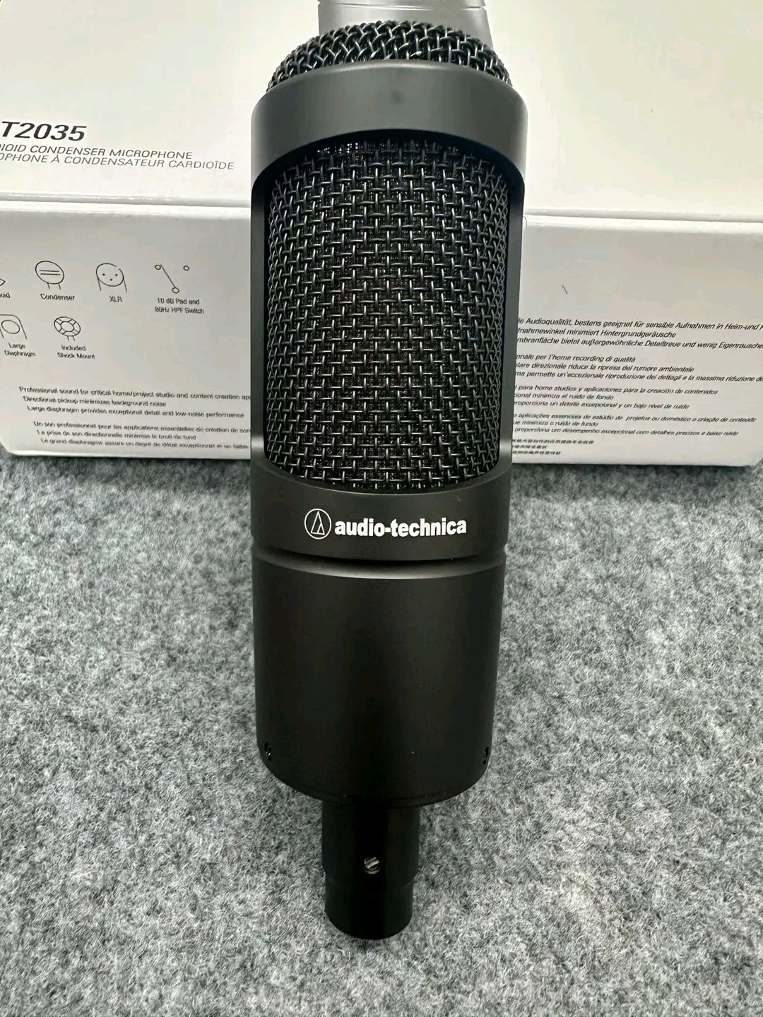 Authentic Audio Technica AT2035 condenser microphone - photo 5 - City Sounds Nairobi