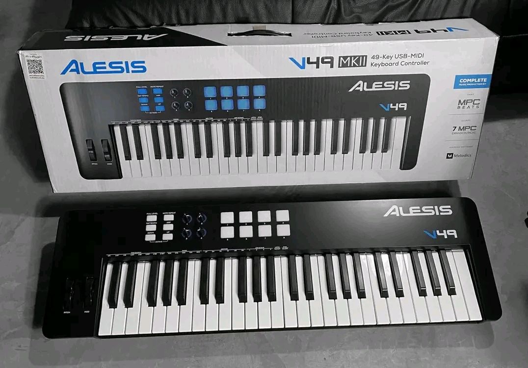Alesis V49 MKII 49-Key USB MIDI Keyboard - Professional Music Production - City Sounds Nairobi