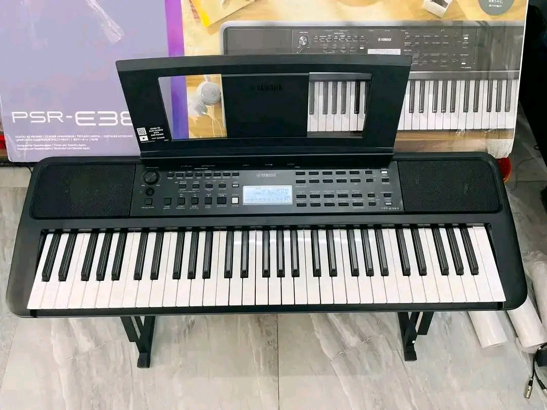 Yamaha PSR-E383 61-Key Portable Keyboard with Auto Accompaniment & Touch Sensitivity - City Sounds Nairobi