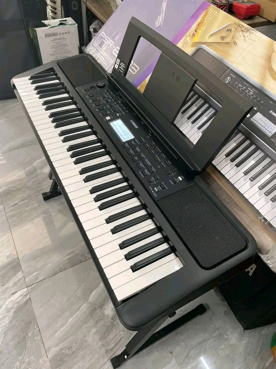 Yamaha PSR-E383 61-Key Portable Keyboard with Auto Accompaniment & Touch Sensitivity - photo 3 - City Sounds Nairobi