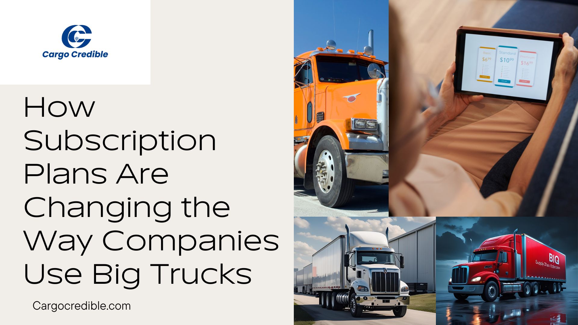 How Subscription Plans Are Changing the Way Companies Use Big Trucks