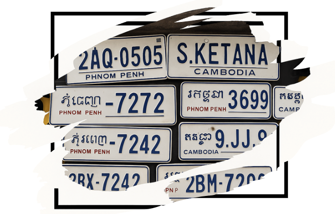 Cambodia License Plate Recognition System