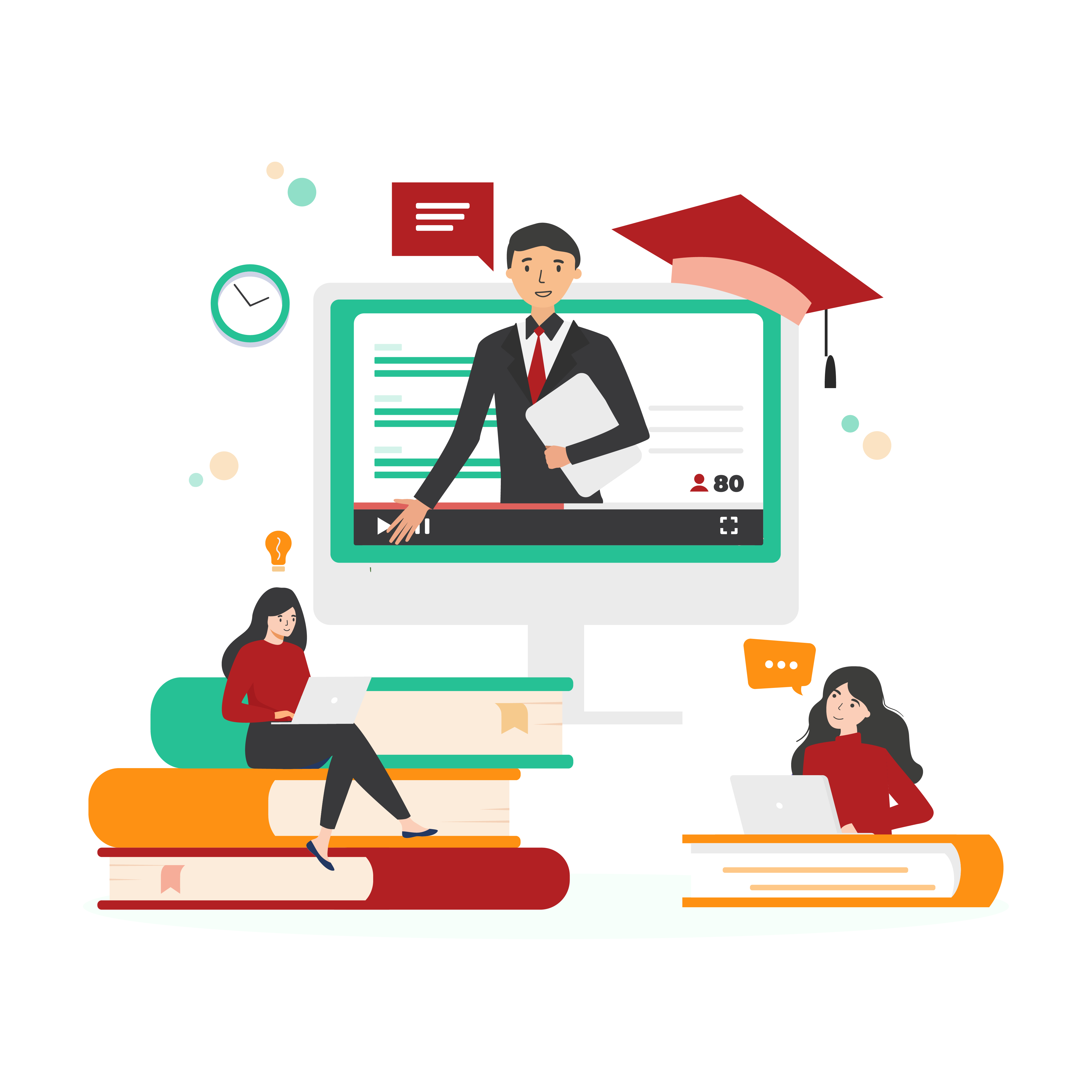 Learning Management System One App For Online Learning Process During 