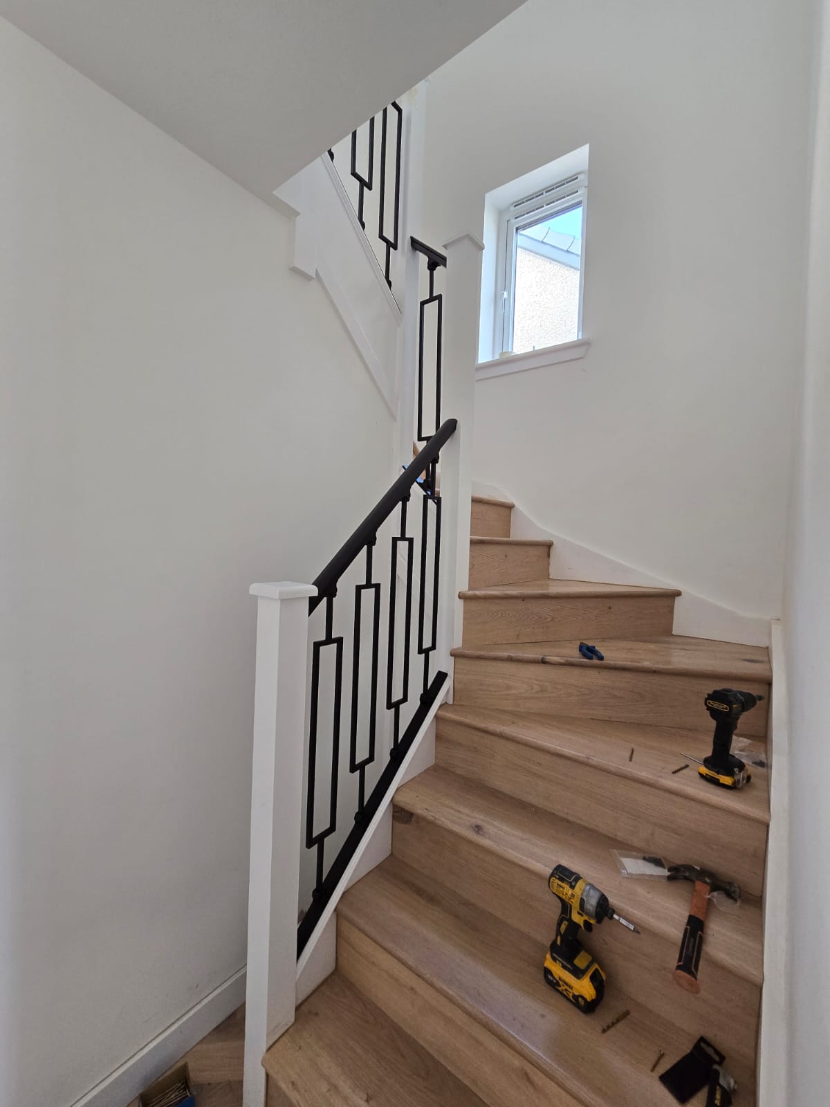 Acabado de la escalera