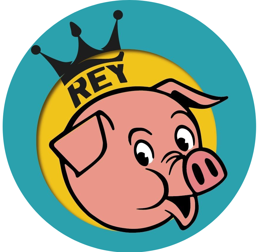 [Logo de Rey Cochino]