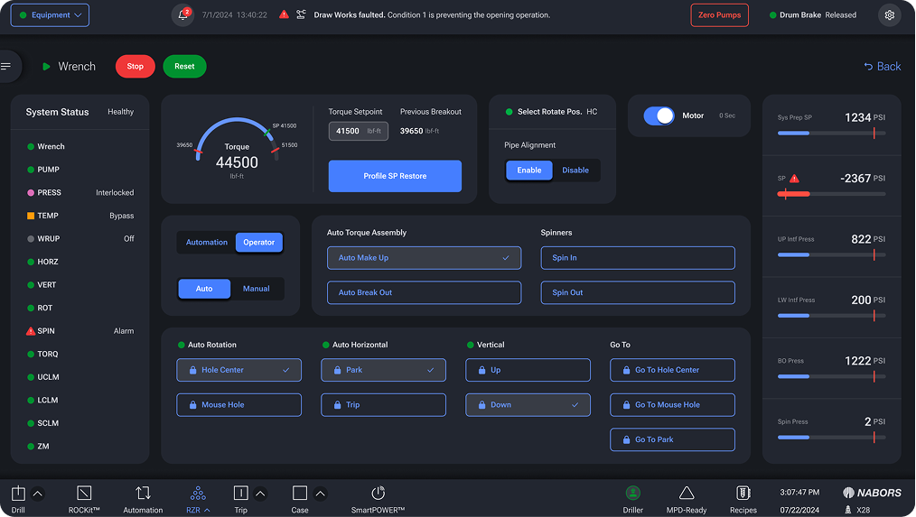 Updated Wrench — Dark Mode