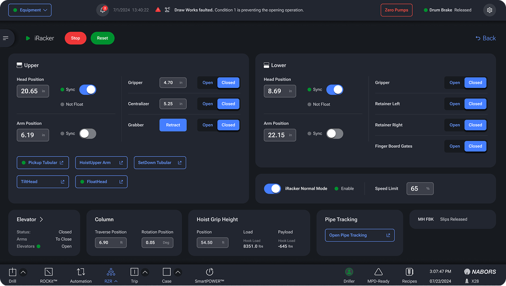 Updated iRacker — Dark Mode