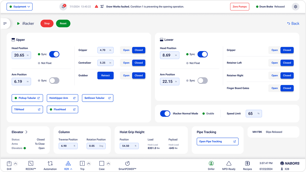 Updated iRacker — Light Mode