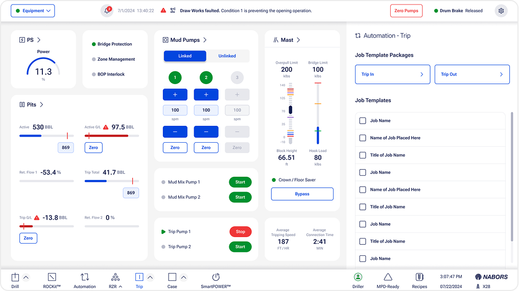 SmartROS Trip — Light Mode