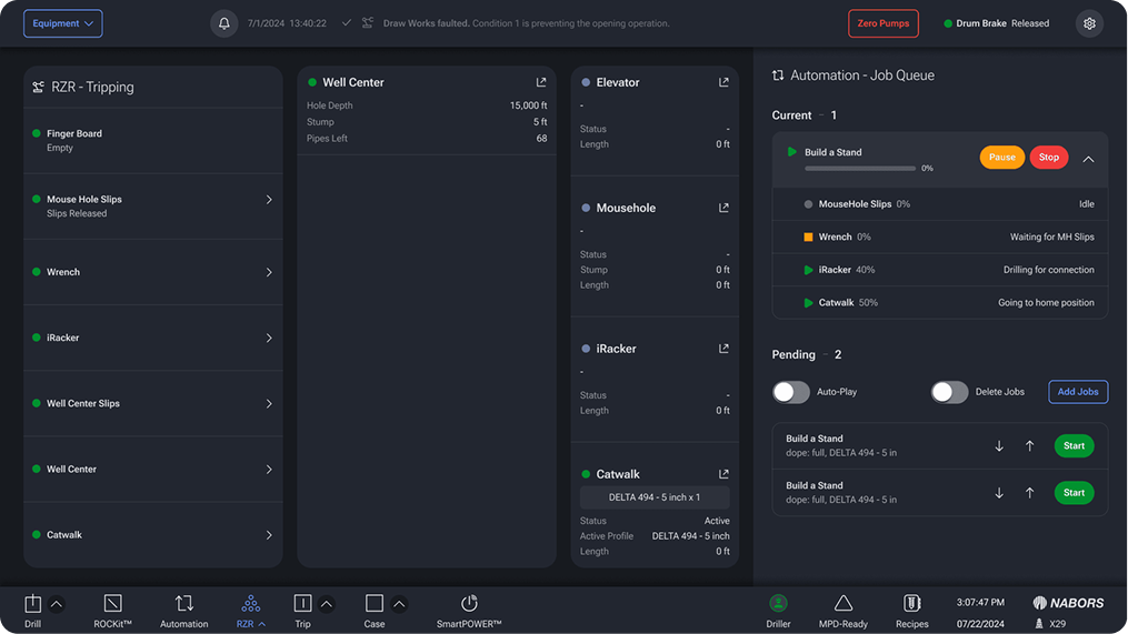 RZR Job Automation — Dark Mode