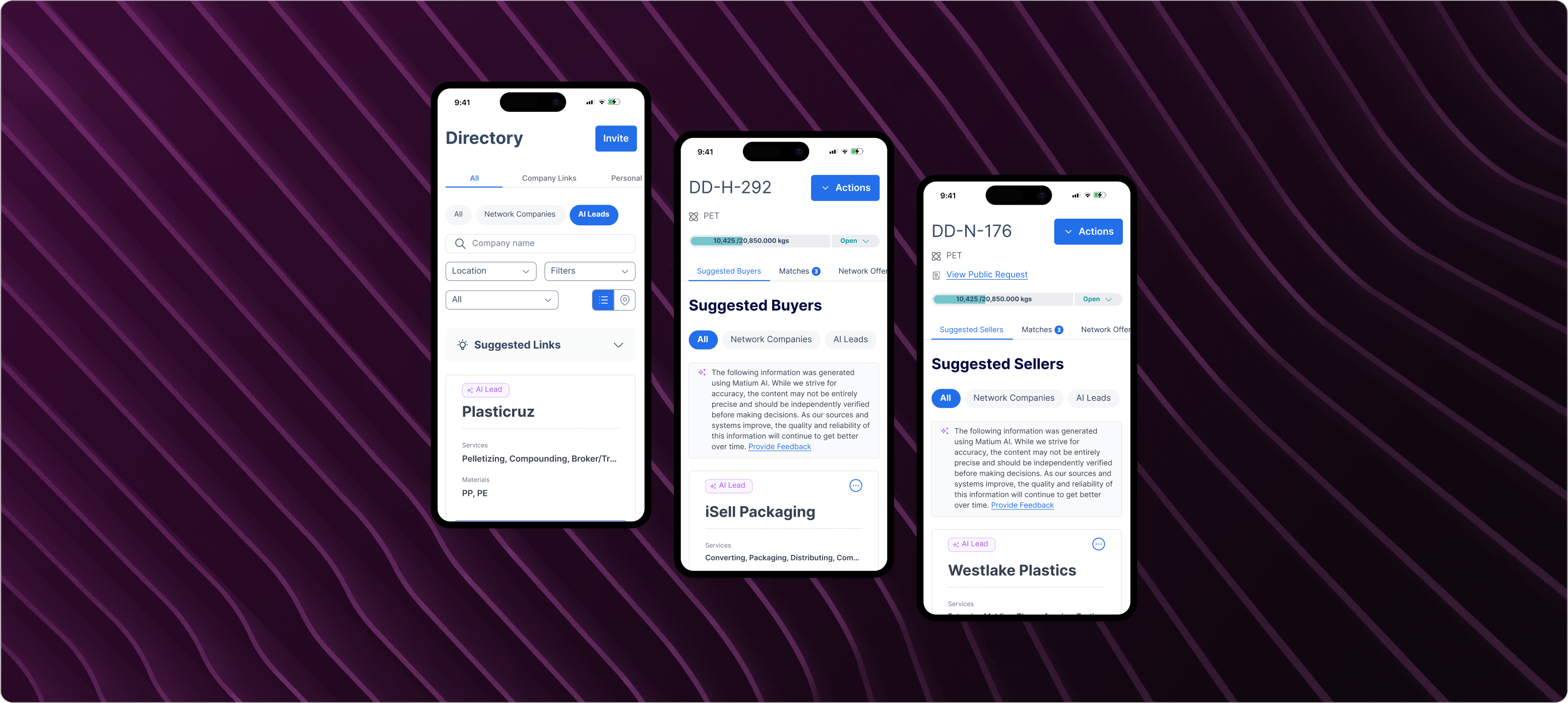 AI Leads — Matium platform