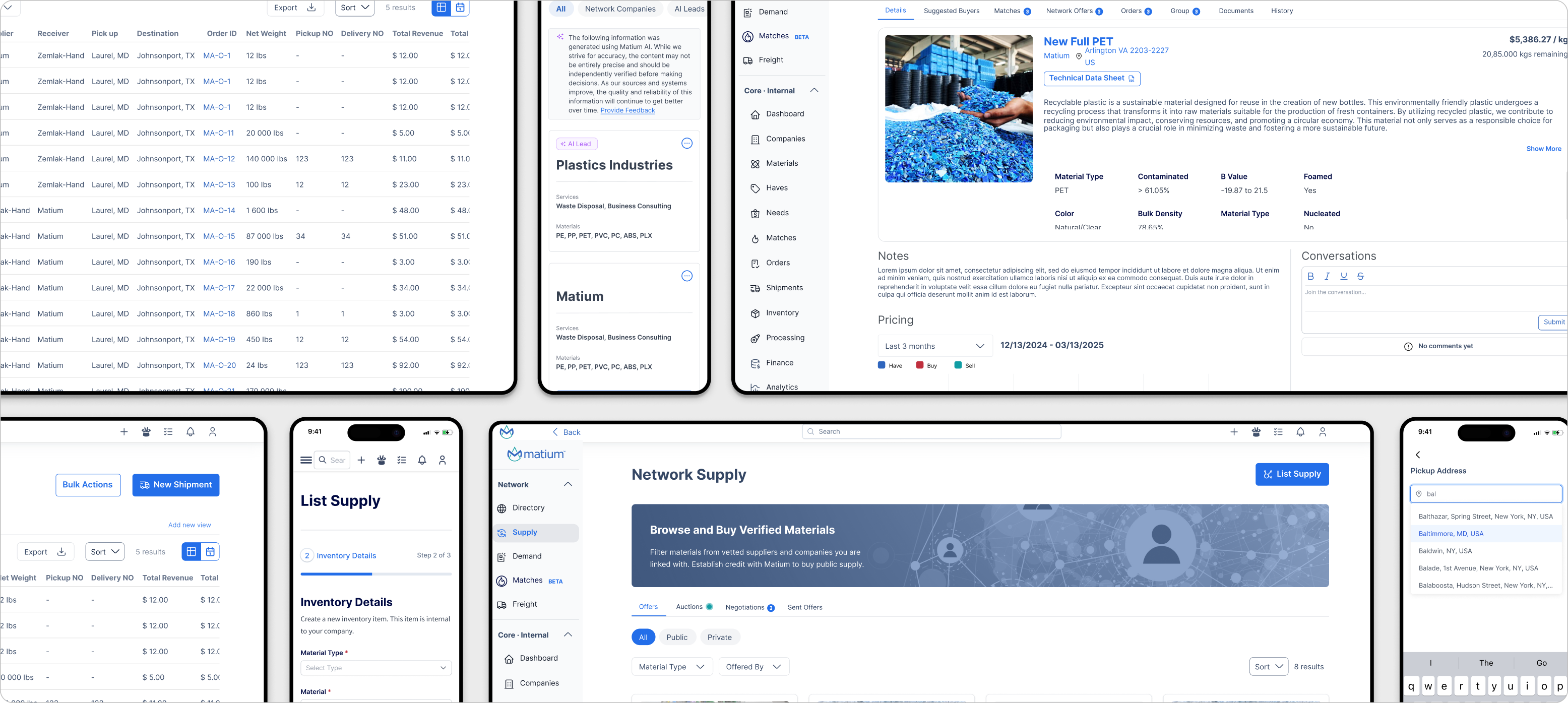Matium Matter Design System