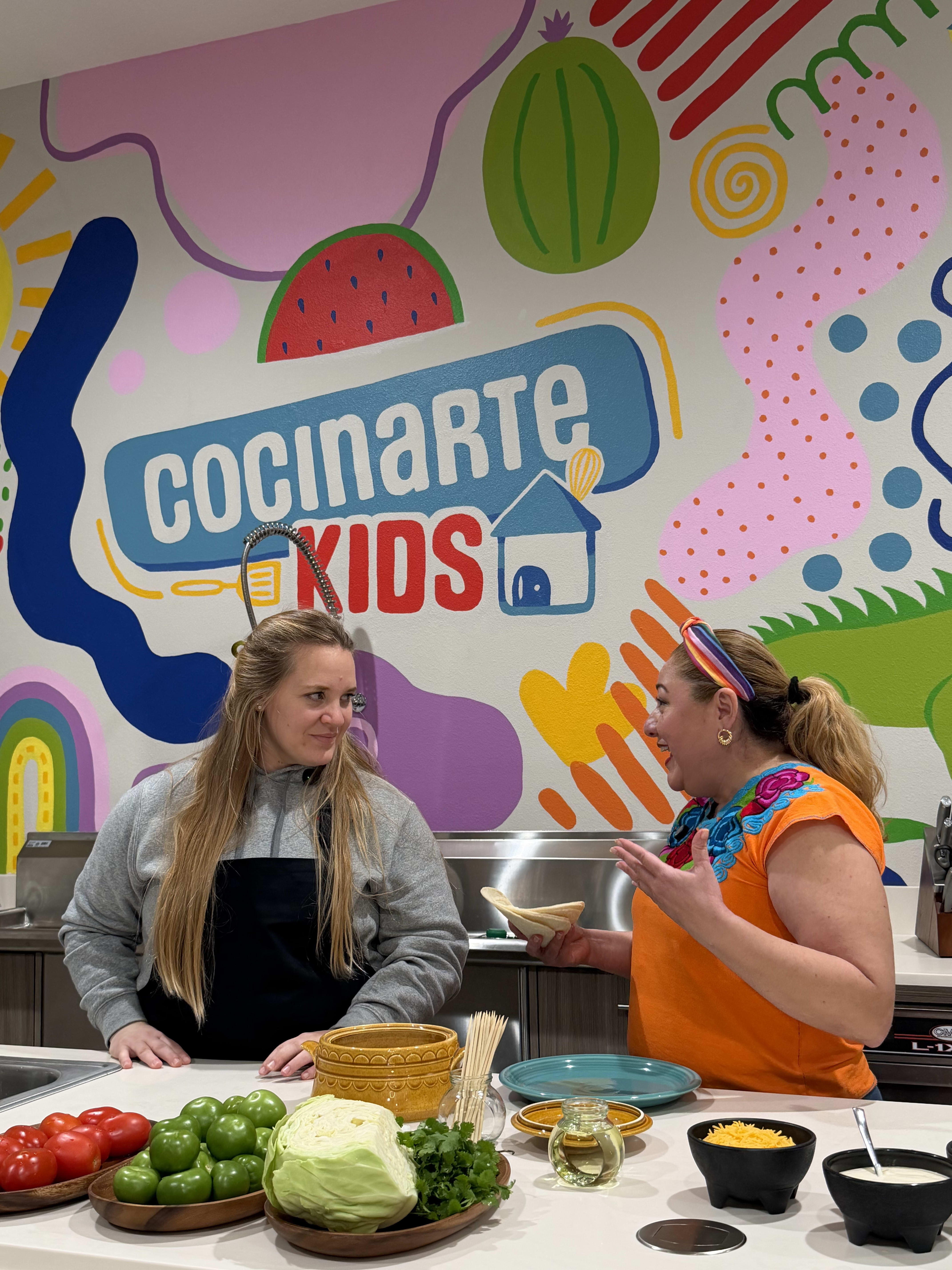 Adults cooking class