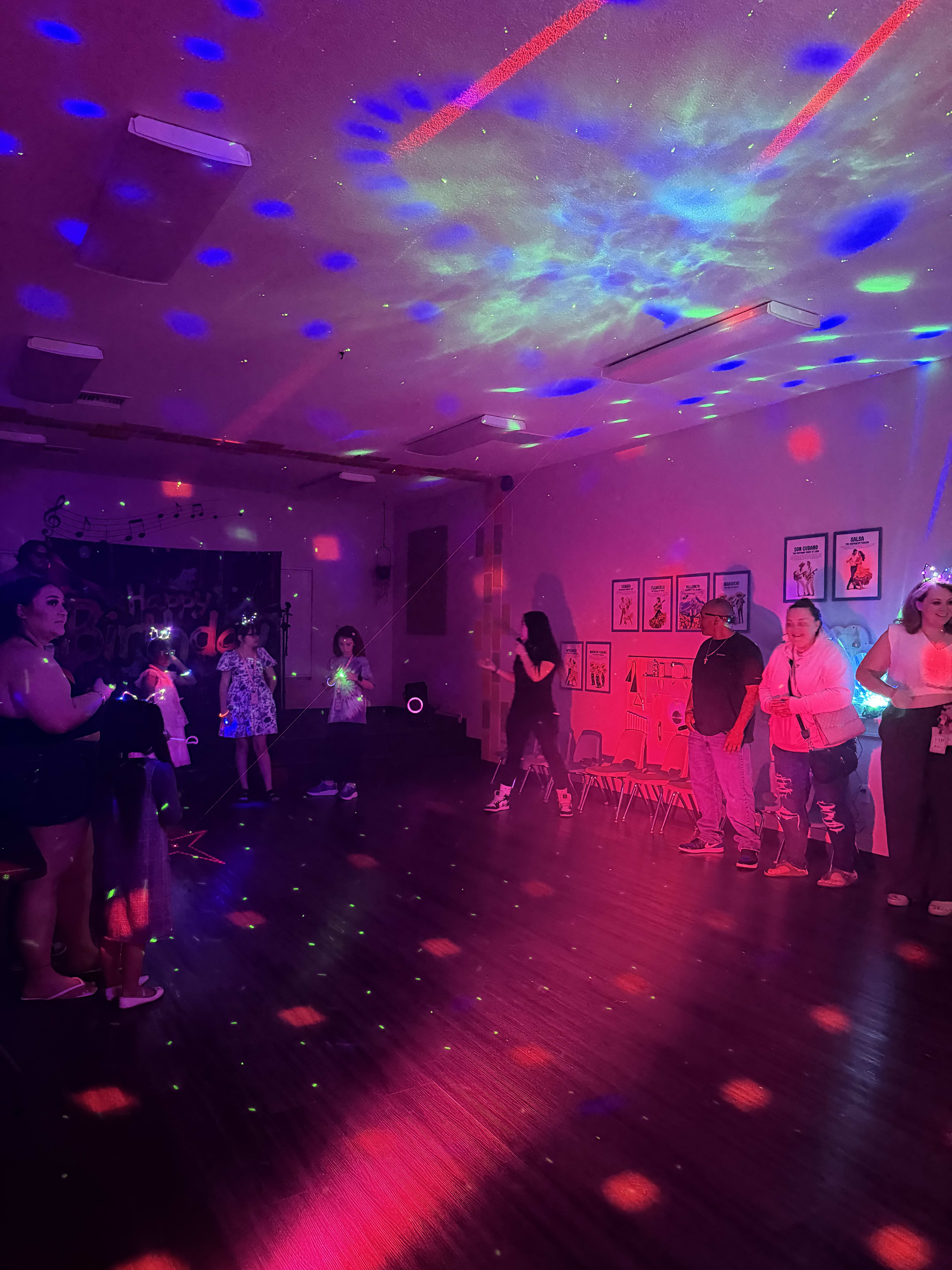 The dance room