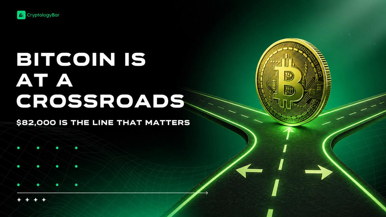 Bitcoin Is at a Crossroads, and $82,000 Is the Line That Matters