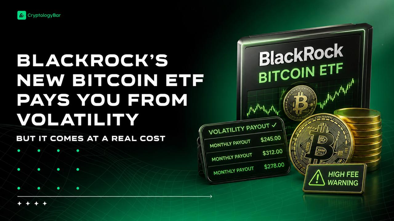 BlackRock's New Bitcoin ETF Pays You From Volatility, But It Comes at a Real Cost