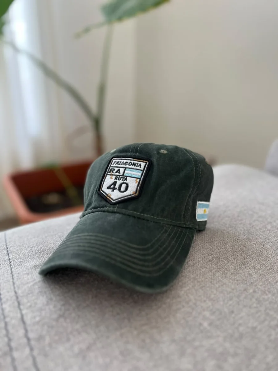 Ruta 40 vintage verde militar