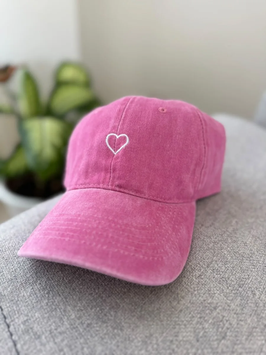 Corazon minimalista rosa