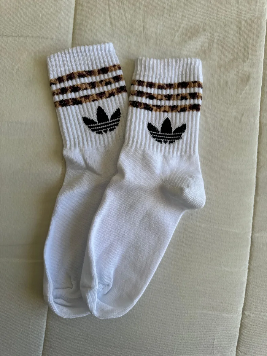 Adidas old animal print