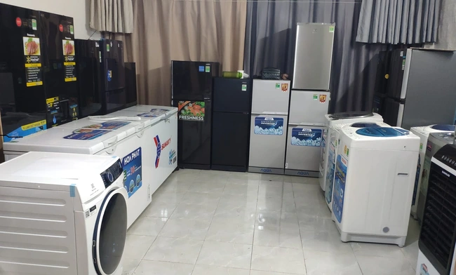 Thu mua máy giặt cũ quận Bình Tân giá cao