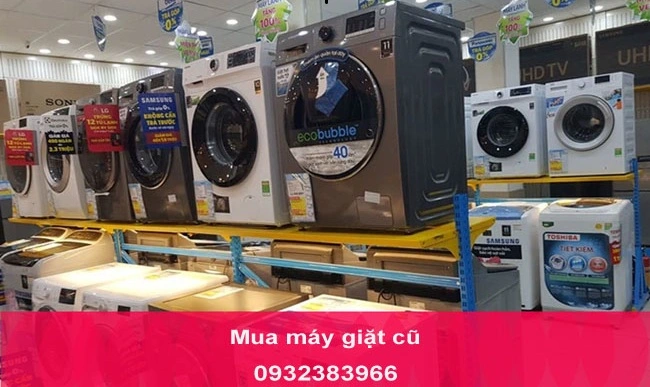 Thu mua máy giặt cũ Hoàng Mai giá cao