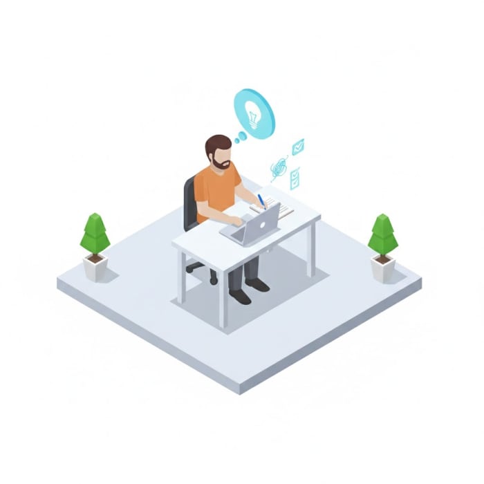 Research and insights illustration