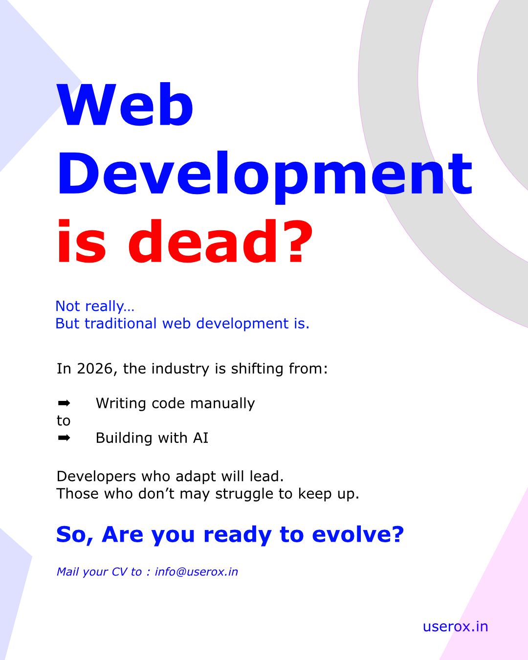Web Development is Changing Forever in 2026: Why AI Skills Are Now Essential