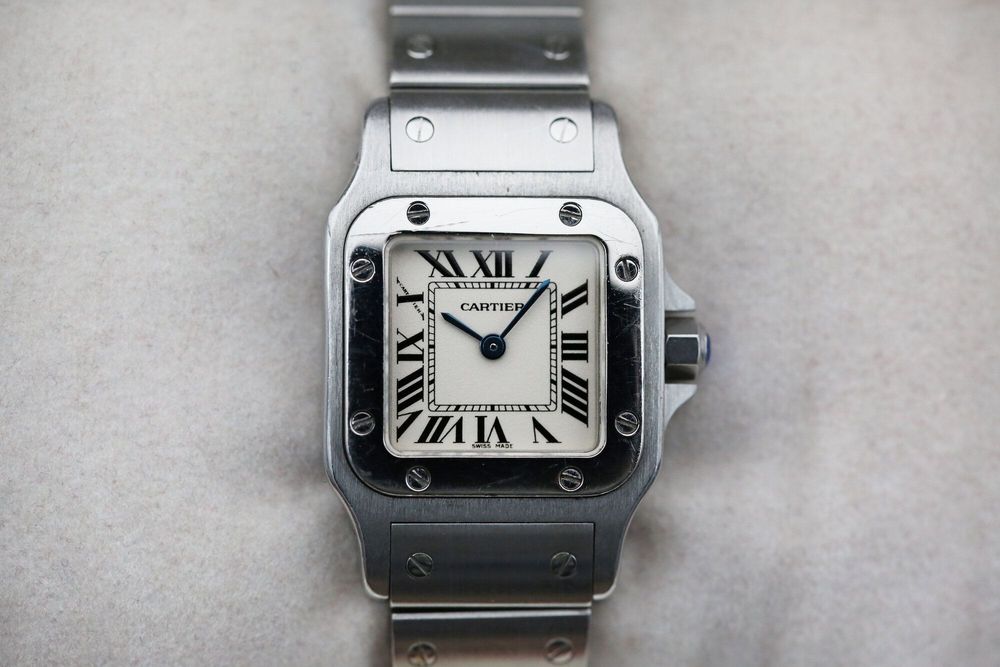 CARTIER SANTOS GALBEE W20056D6 (WHITE 24MM) 
