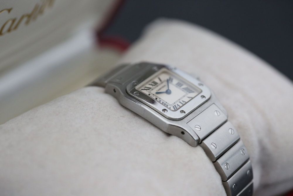 CARTIER SANTOS GALBEE W20056D6 (WHITE 24MM)  preview 3