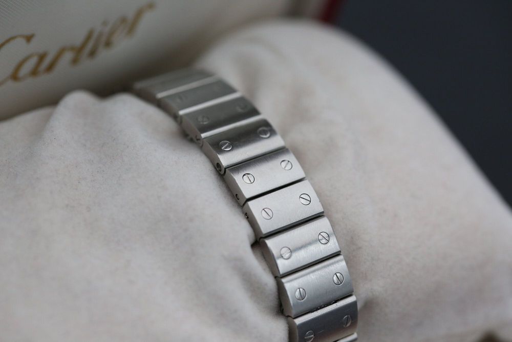 CARTIER SANTOS GALBEE W20056D6 (WHITE 24MM)  preview 5