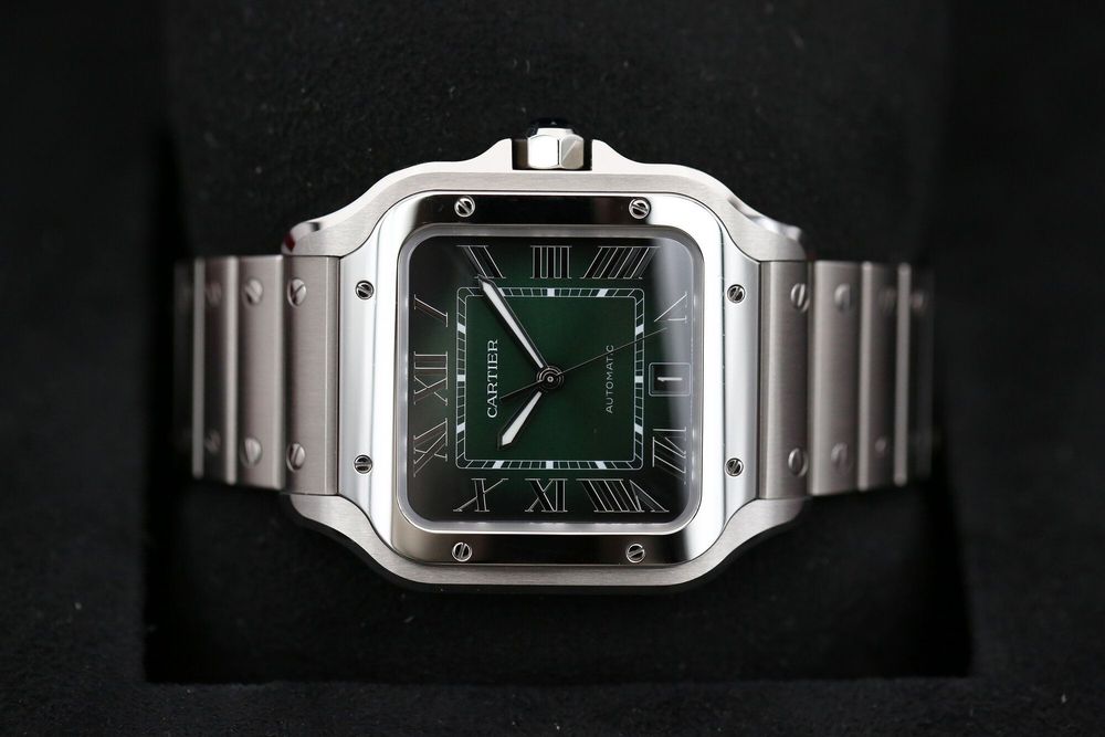 CARTIER SANTOS WSSA0062 (GREEN 40MM) 2025 preview 2