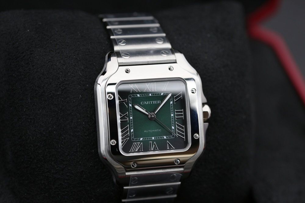 CARTIER SANTOS WSSA0061 (GREEN 35MM) 2026 preview 4