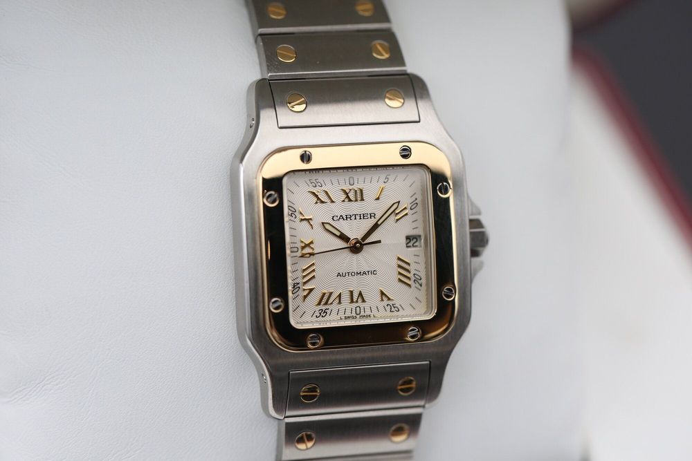 CARTIER SANTOS GALBEE W20041C4 (WHITE ROMAN 29MM)  preview 3