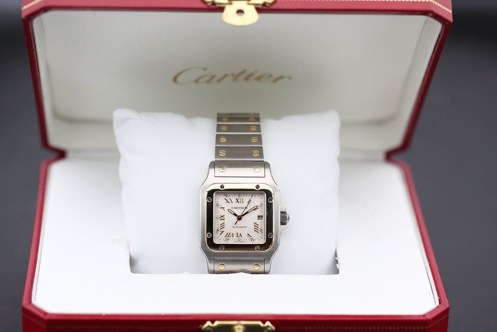 CARTIER SANTOS GALBEE W20041C4 (WHITE ROMAN 29MM)  preview 2