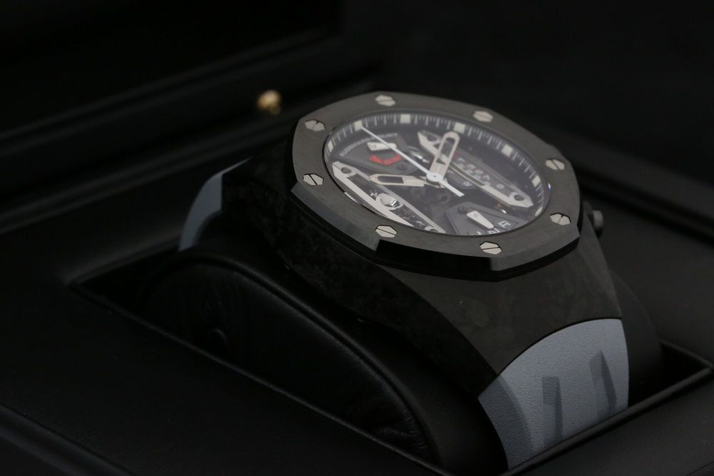 AUDEMARS PIGUET ROYAL OAK CONCEPT TOURBILLON CARBON 26265FO.OO.D002CR.01 (SKELETON 44MM) 2015