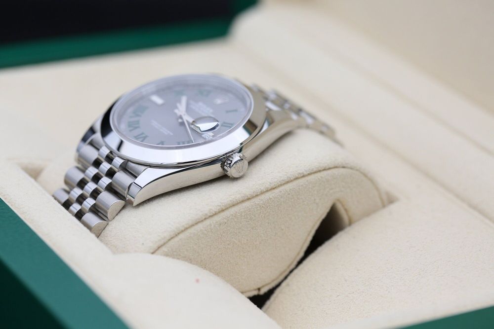 ROLEX DATEJUST 126300 (WIMBLEDON 41MM) 2024 preview 5