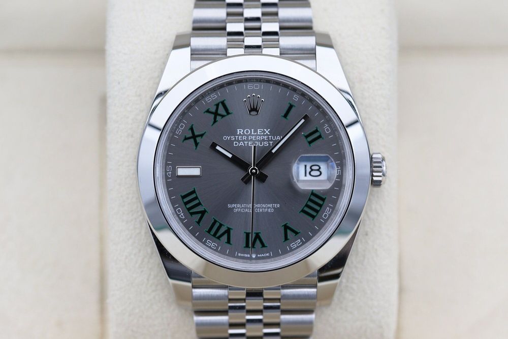 ROLEX DATEJUST 126300 (WIMBLEDON 41MM) 2024
