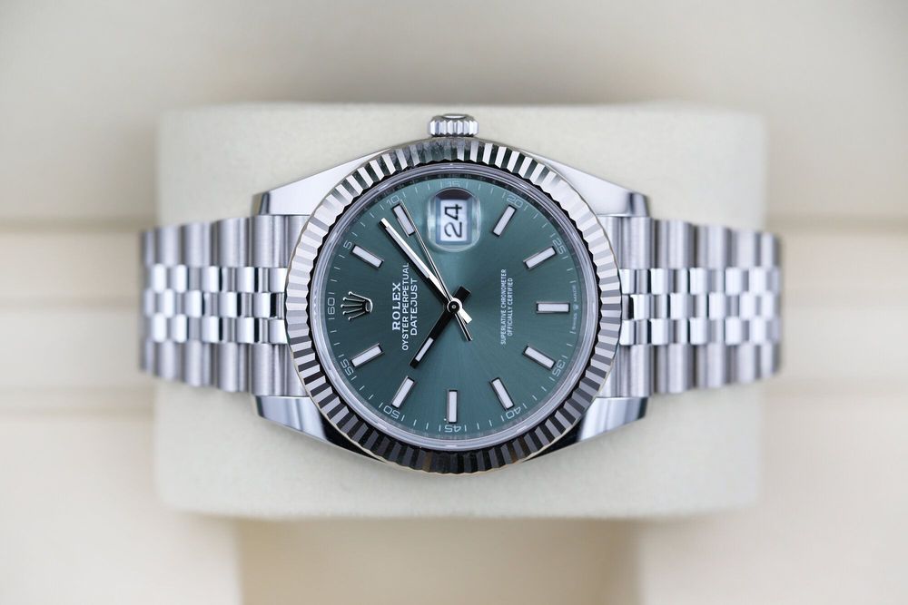 ROLEX DATEJUST 126334 (MINT GREEN 41MM) 2026 preview 2