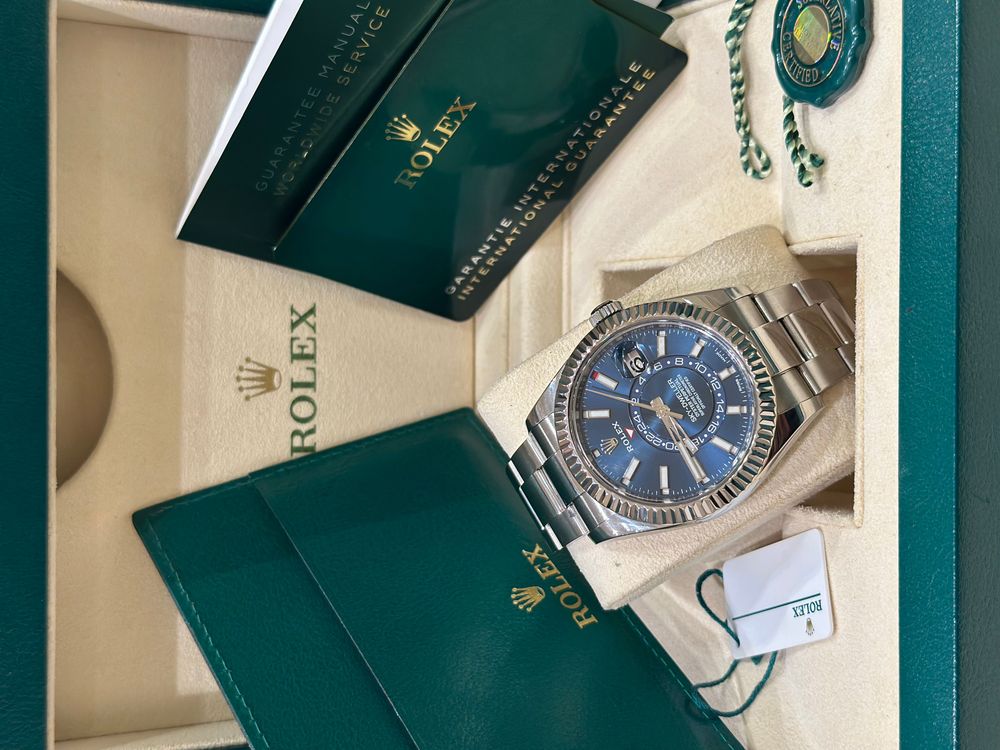 ROLEX SKY-DWELLER 326934 (BLUE 42MM) 2021
