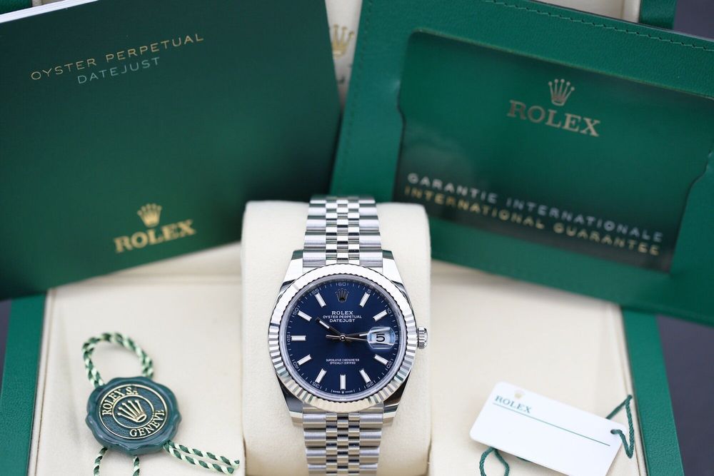 ROLEX DATEJUST 126334 (BLUE 41MM) 2026 preview 3