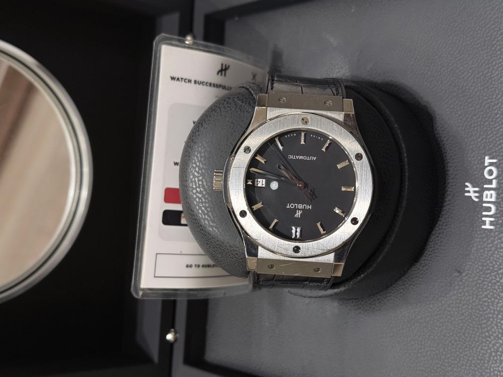 HUBLOT CLASSIC FUSION 511.NX.2611.LR (TITANIUM BLACK 45MM) 2022