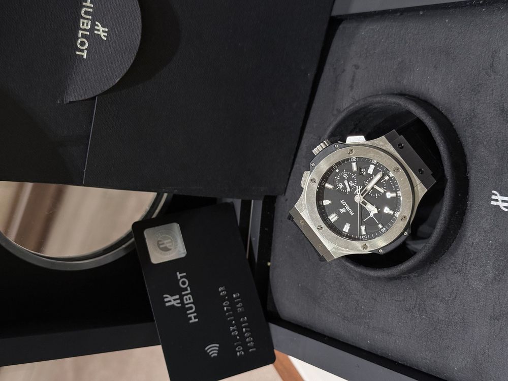 HUBLOT CLASSIC FUSION BIG BANG 301.SX.1170.GR  (BLACK CHRONOGRAPH 44MM) 2021 preview 2